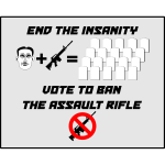 Ban assault rifles