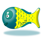 Babyfish vector image