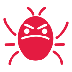 Bad bug icon