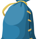 Bag In Blue Color