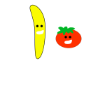 banana and tomato