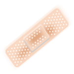 Beige bandage vector image