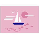 barca rosa