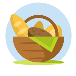 Bread Basket Illustration