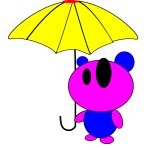 bear umbrella 20141027