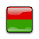 Burkina Faso flag button