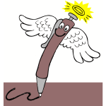 biro with wings