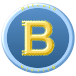 Bitcoin coin symbol