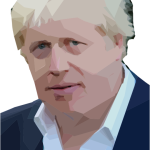 Boris Johnson realistic portrait