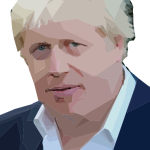 Boris Johnson portrait