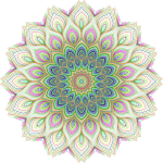 Fractal kaleidoscope art