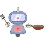 Breakfast making robot
