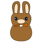 Cartoon bunny