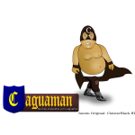 Caguaman vector image