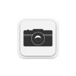 Camera icon sign