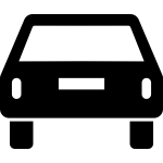 Car pictogram vector image