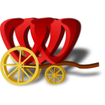 Carriage vector image