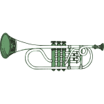 Cartoon trumpet