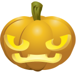 carved pumpkins lit 1