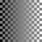 Chessboard checkered pattern
