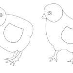 chicks-vector-coloring