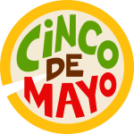 Cinco De Mayo Text Logotype