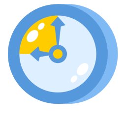 3d alarm clock icon