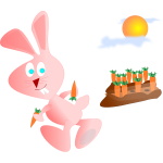 coelho e a cenoura