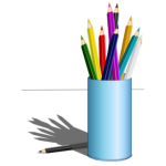 Coloring pencils set