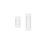 Marble columns vector image