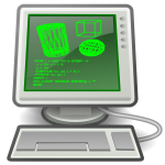 computer green basic