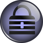 Security padlock icon