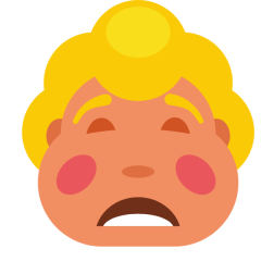 Cute kid crying