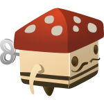 Mushroom toy