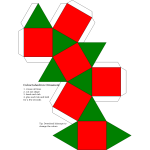Cuboctahedron ornament