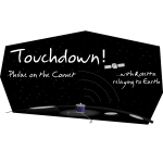 cyberscooty touchdown philae on the comet