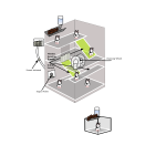 Vector graphics of mouse experiment trap