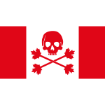 Pirate flag of Canada