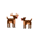 Strange deer