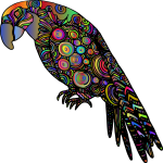 Detailed Parrot Polyprismatic Pattern
