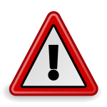 Warning symbol image