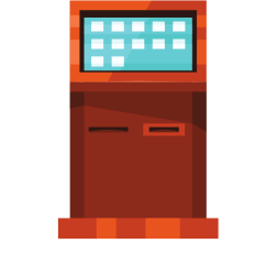 Digital display machine