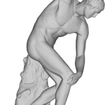 Discobolus statue 3D