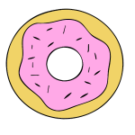 Donut with spread