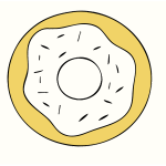 Topping doughnuts