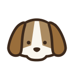 Japanese Dou Shou Qi dog vector illustration