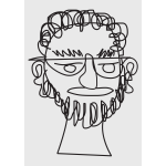 Bearded guy sketch