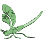Dragonfly vector image