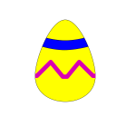 Vector clip art of Easter egg