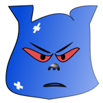 Really angry emoji